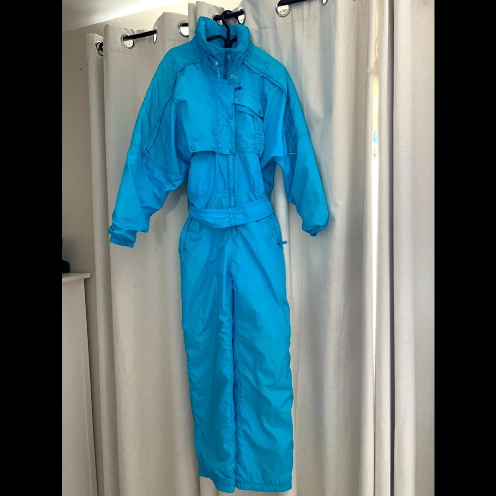 Serac vintage one piece ski snow suit size 8